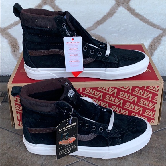 • VANS SK8-Hi Mte Black/Chocolate Torte Men’s - Picture 2 of 16